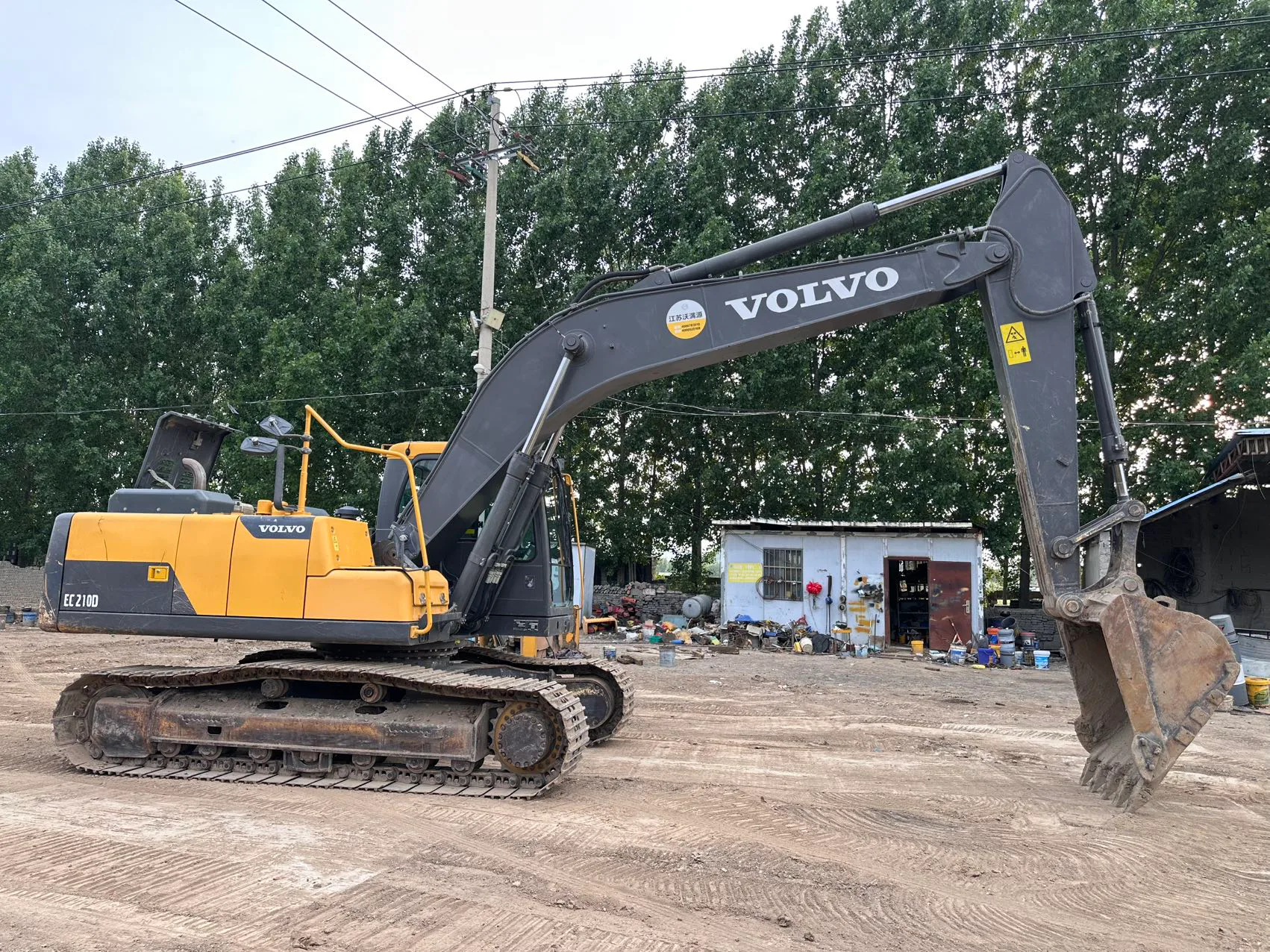 2020 used Volvo EC210D excavator - view 2