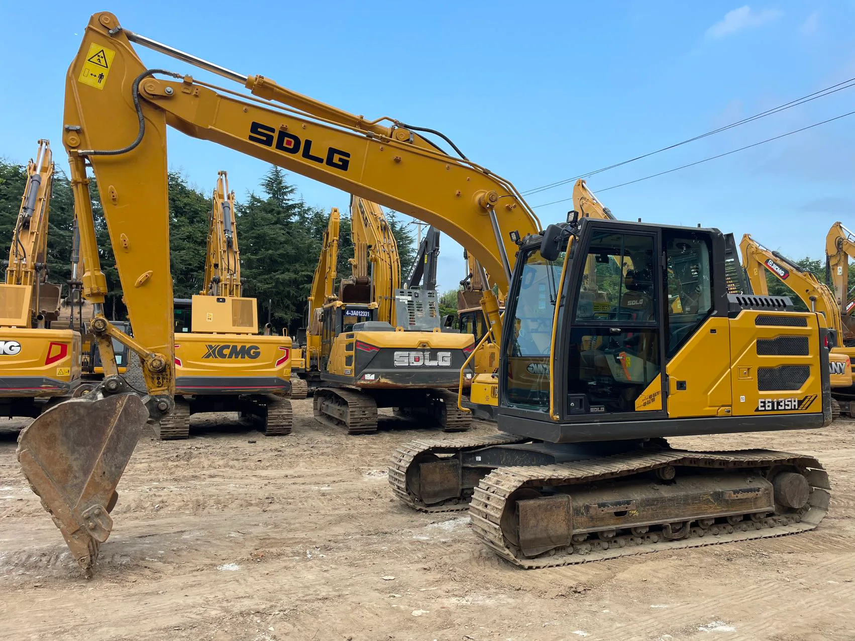 2020 used SDLG E6135H excavator - view 1