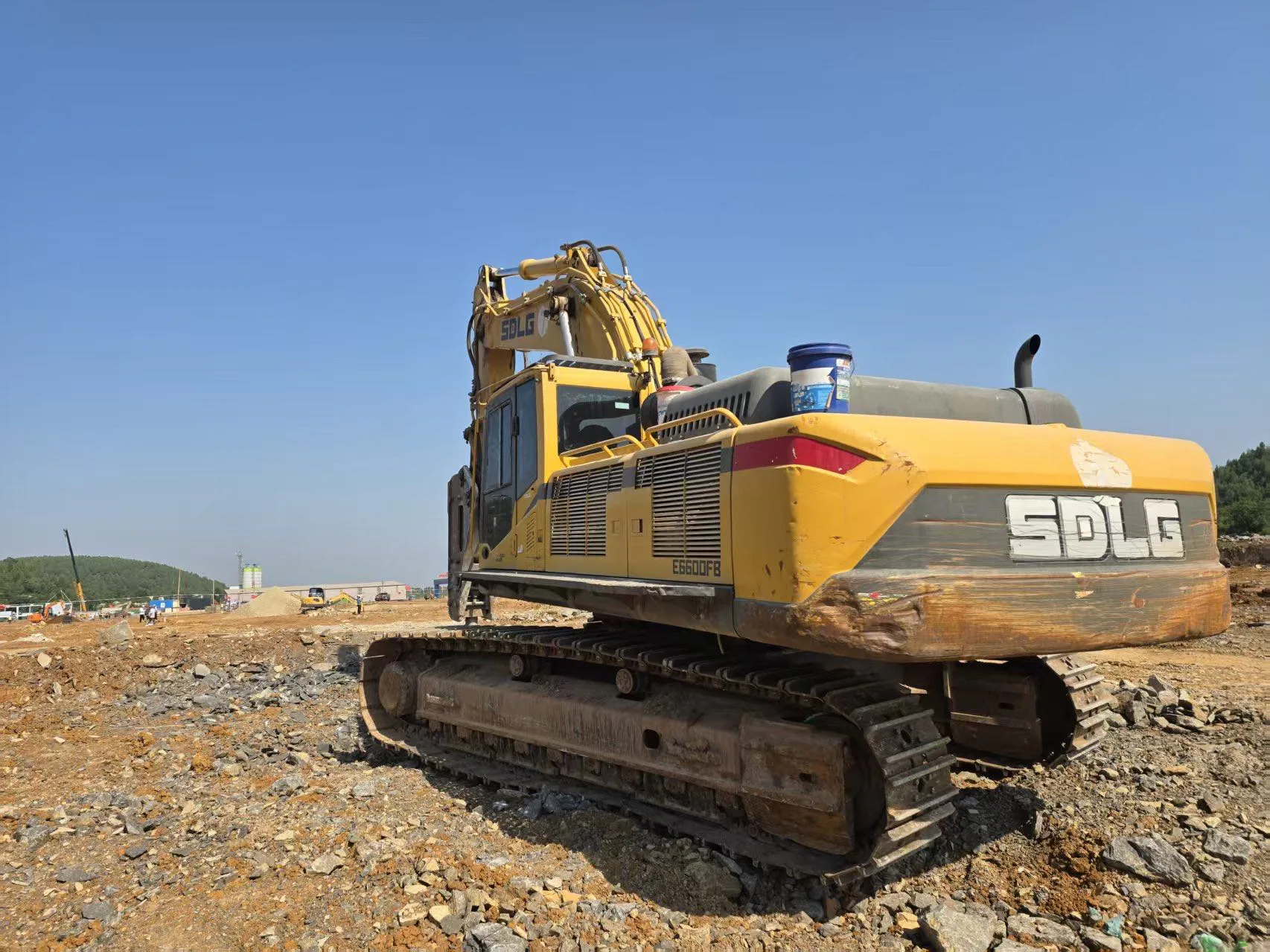 2021 used SDLG E6600FB excavator - view 3