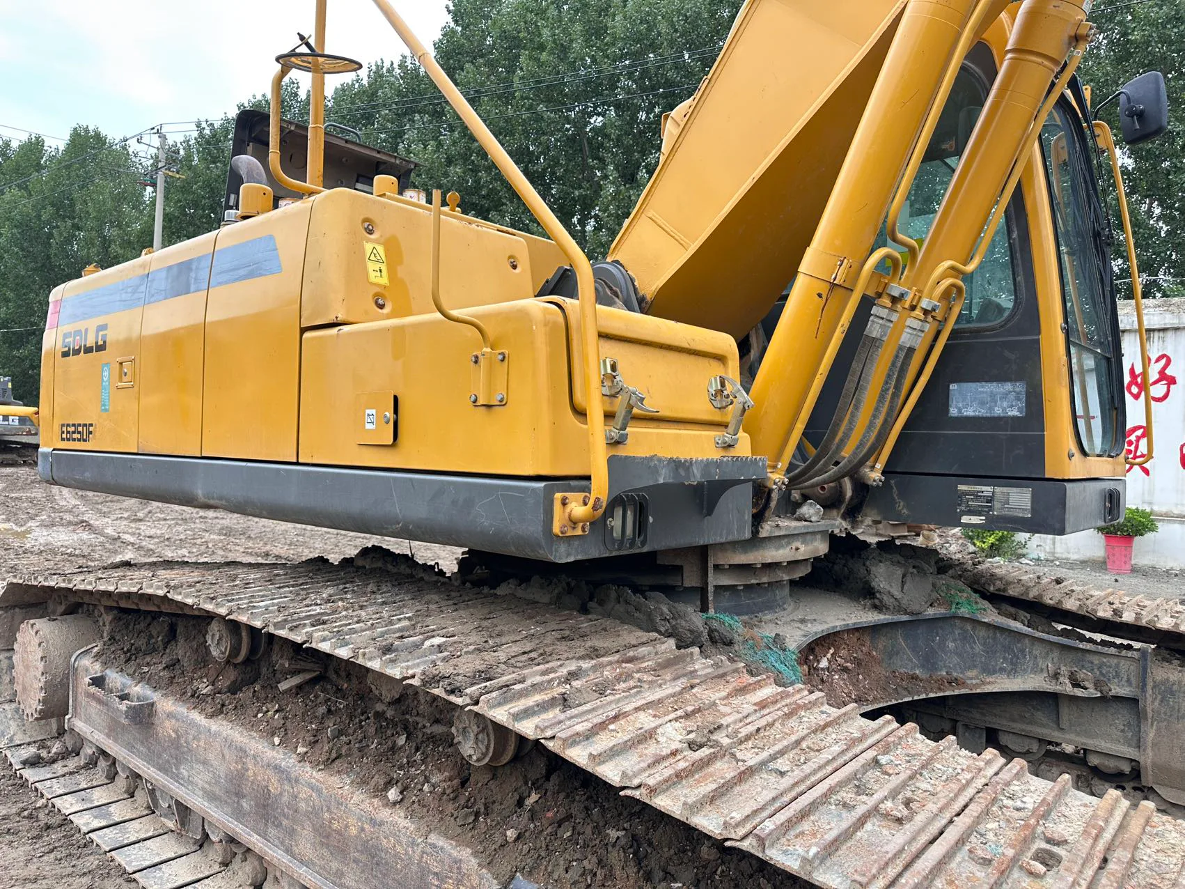 2021 used SDLG E6250F excavator - view 5