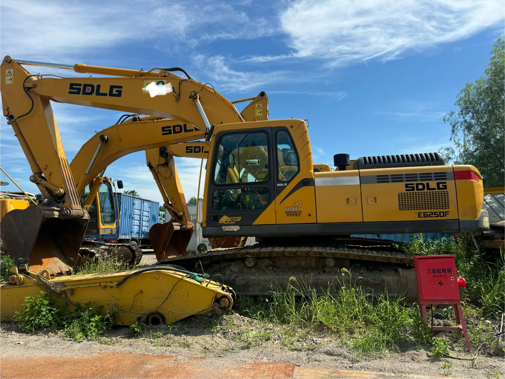 2021 used SDLG E6250F excavator - view 9