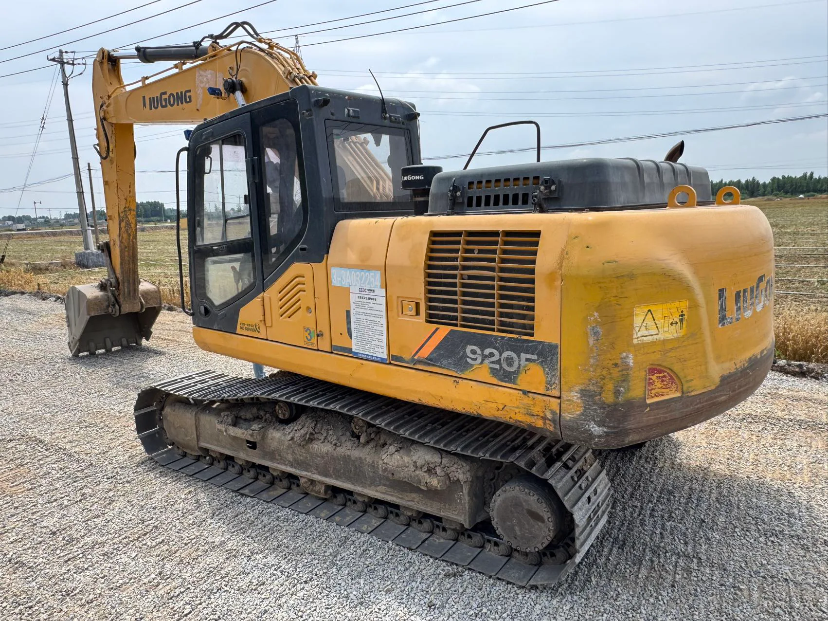 2021 used LiuGong 920 excavator - view 4
