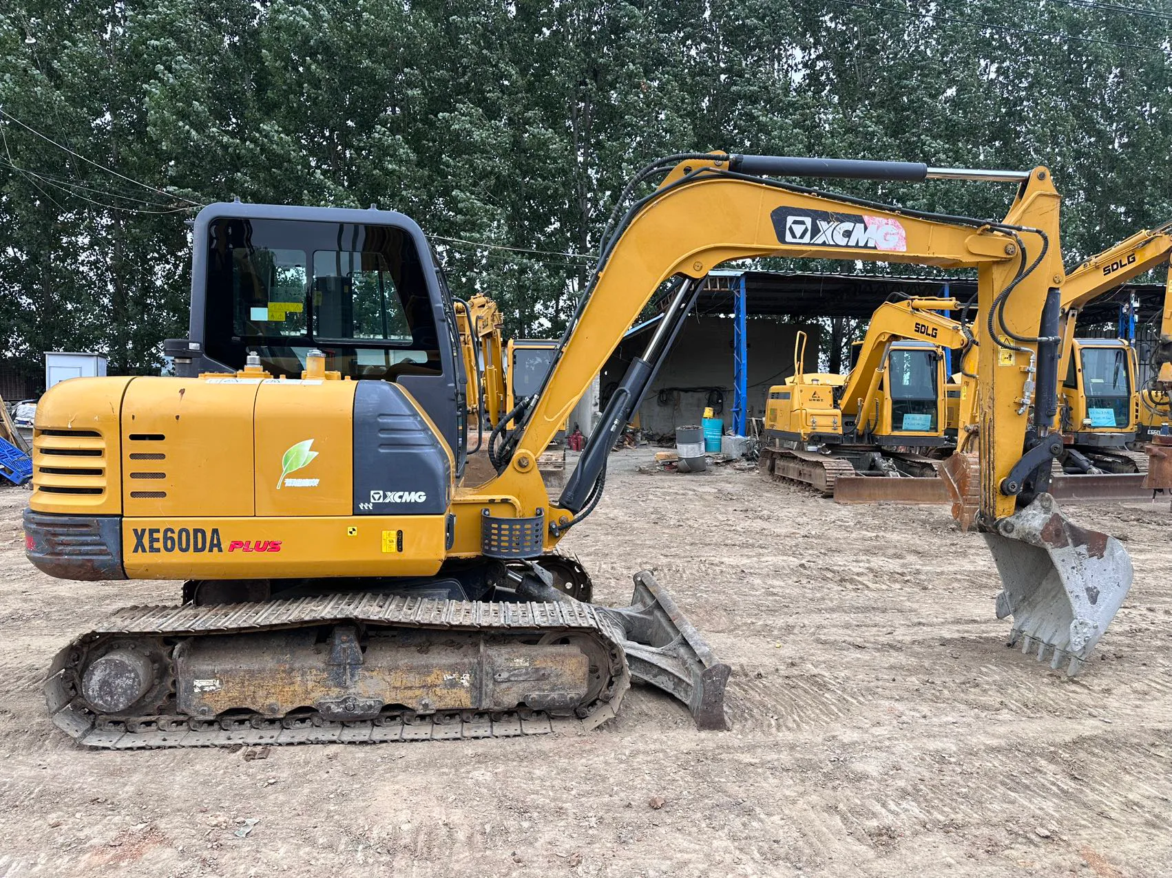 2021 used XCMG XE60DA Plus excavator - view 1