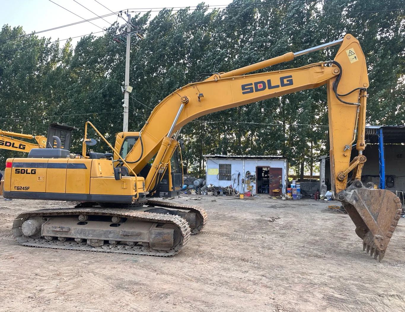 2022 used SDLG E6245F excavator - view 1