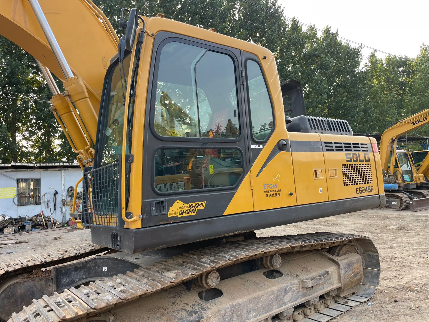 2022 used SDLG E6245F excavator - view 4