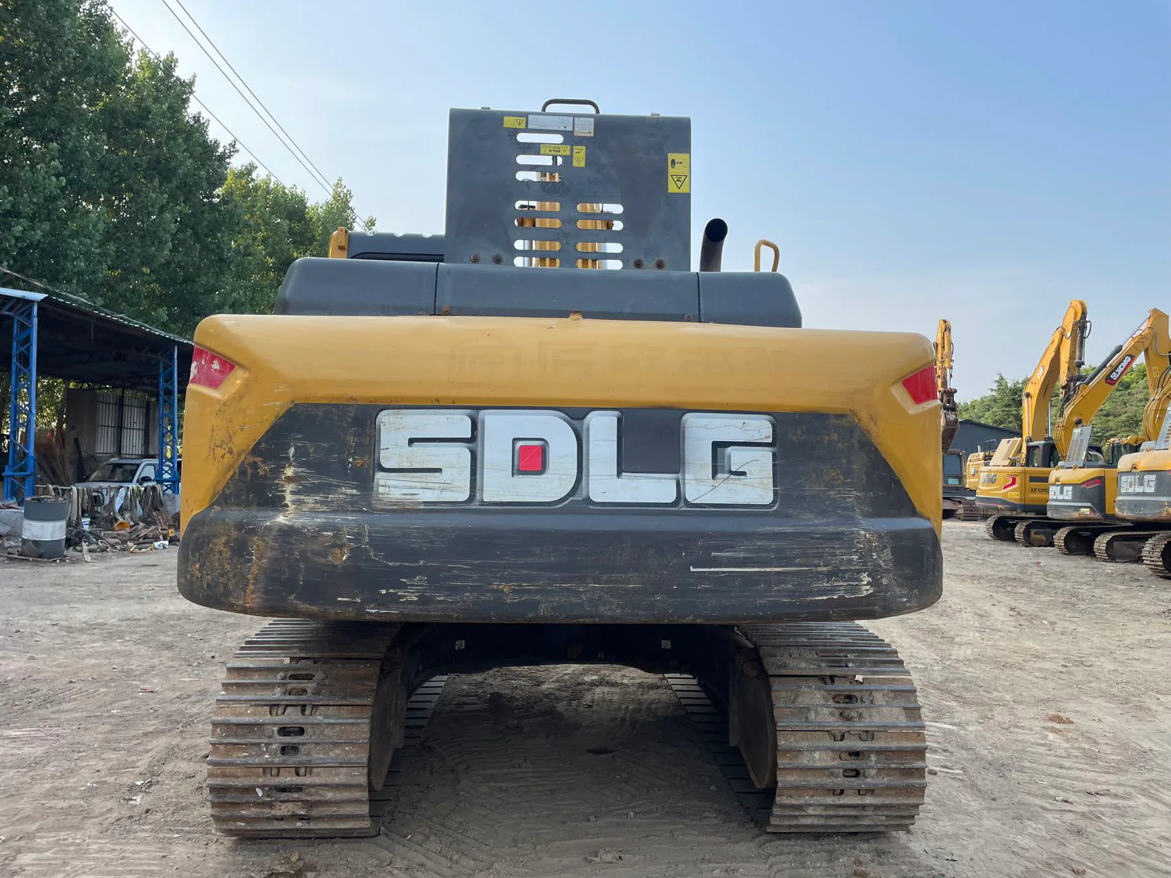 2022 used SDLG E6245F excavator - view 5
