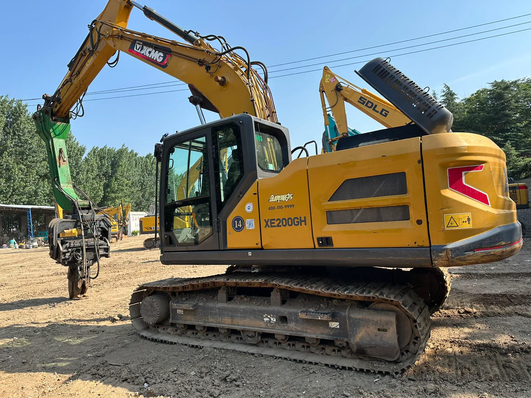 2023 used XCMG 200GH excavator - view 3