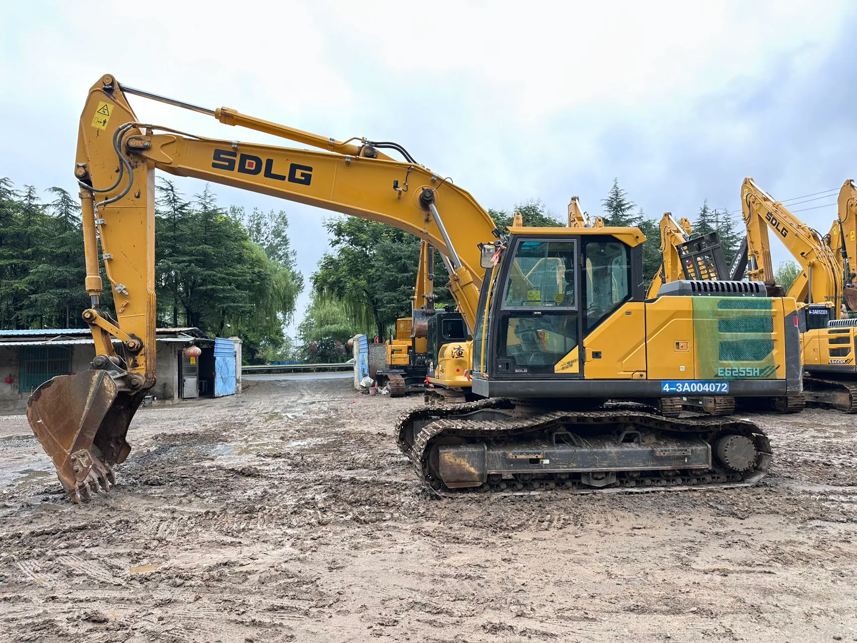 2024 used SDLG E6255H excavator - view 3