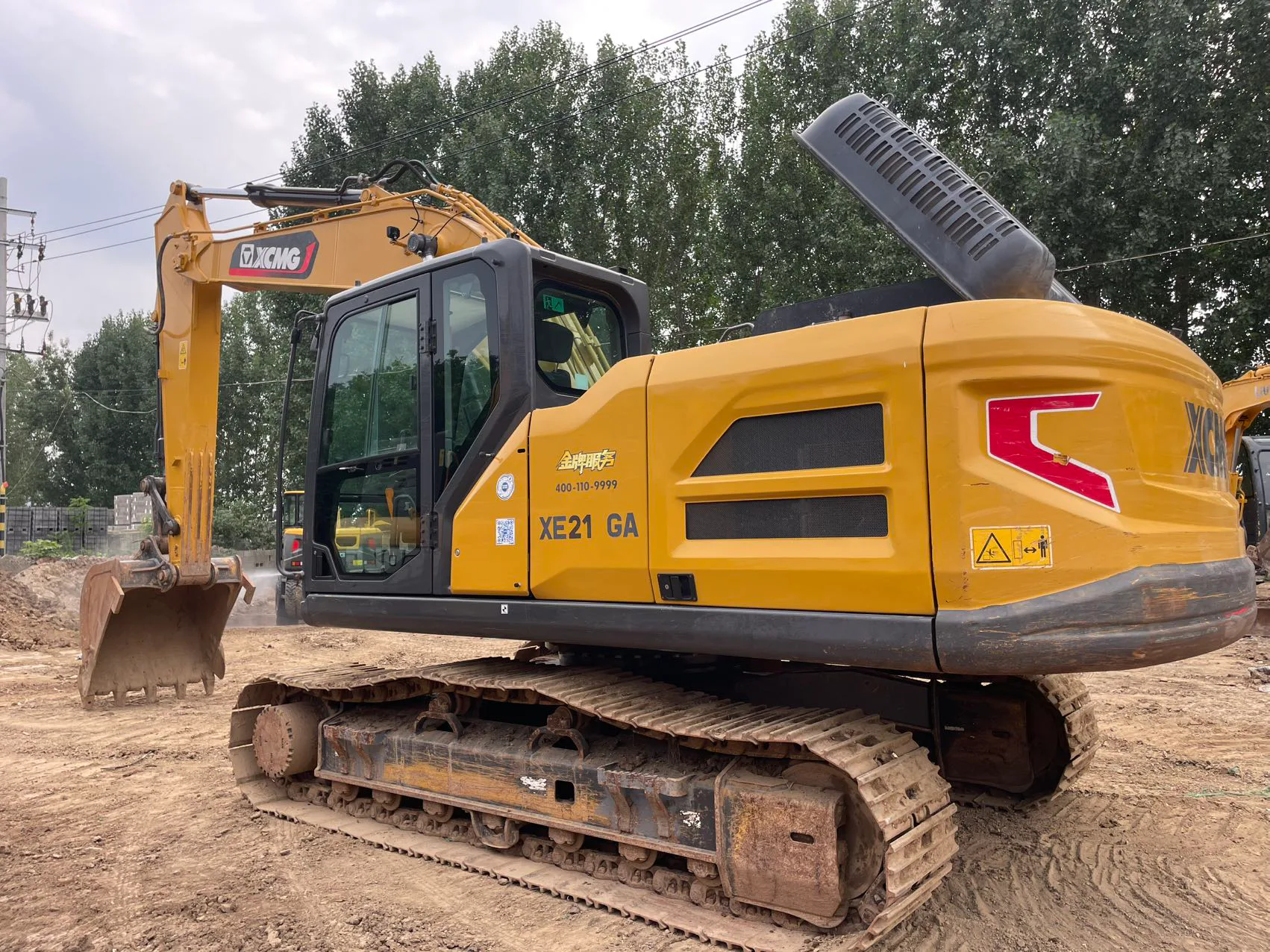 2024 used XCMG XE205GA excavator - view 3