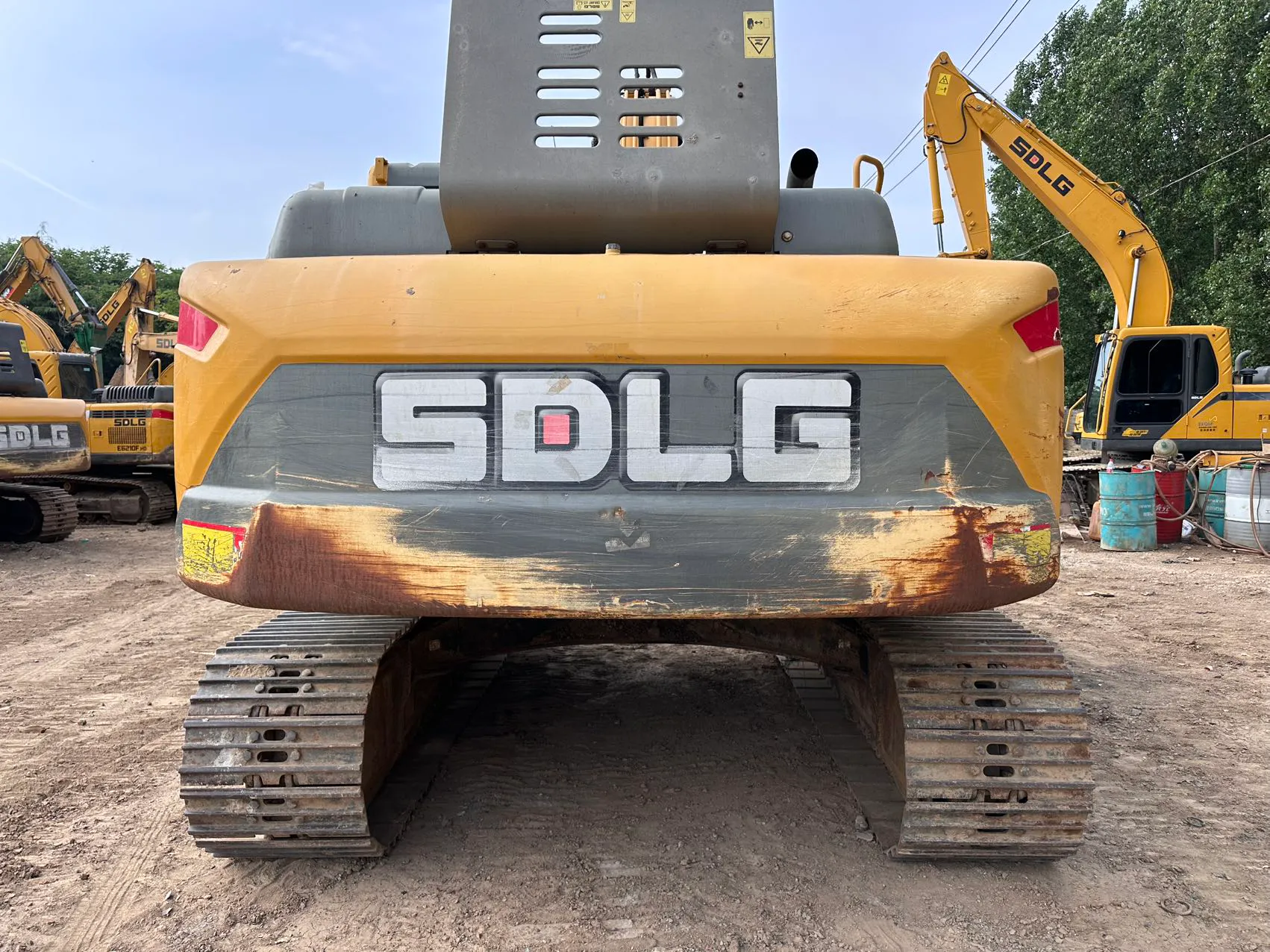 2019 used SDLG 225 excavator - view 1