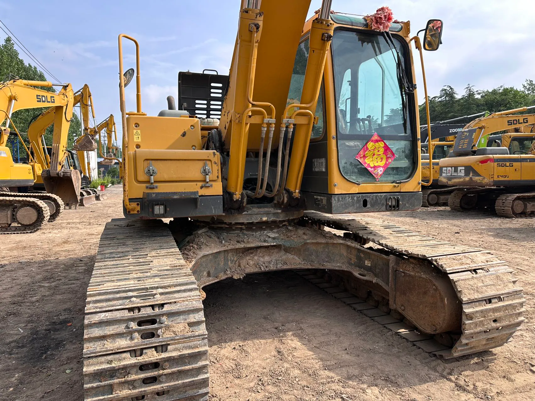 2019 used SDLG 225 excavator - view 7