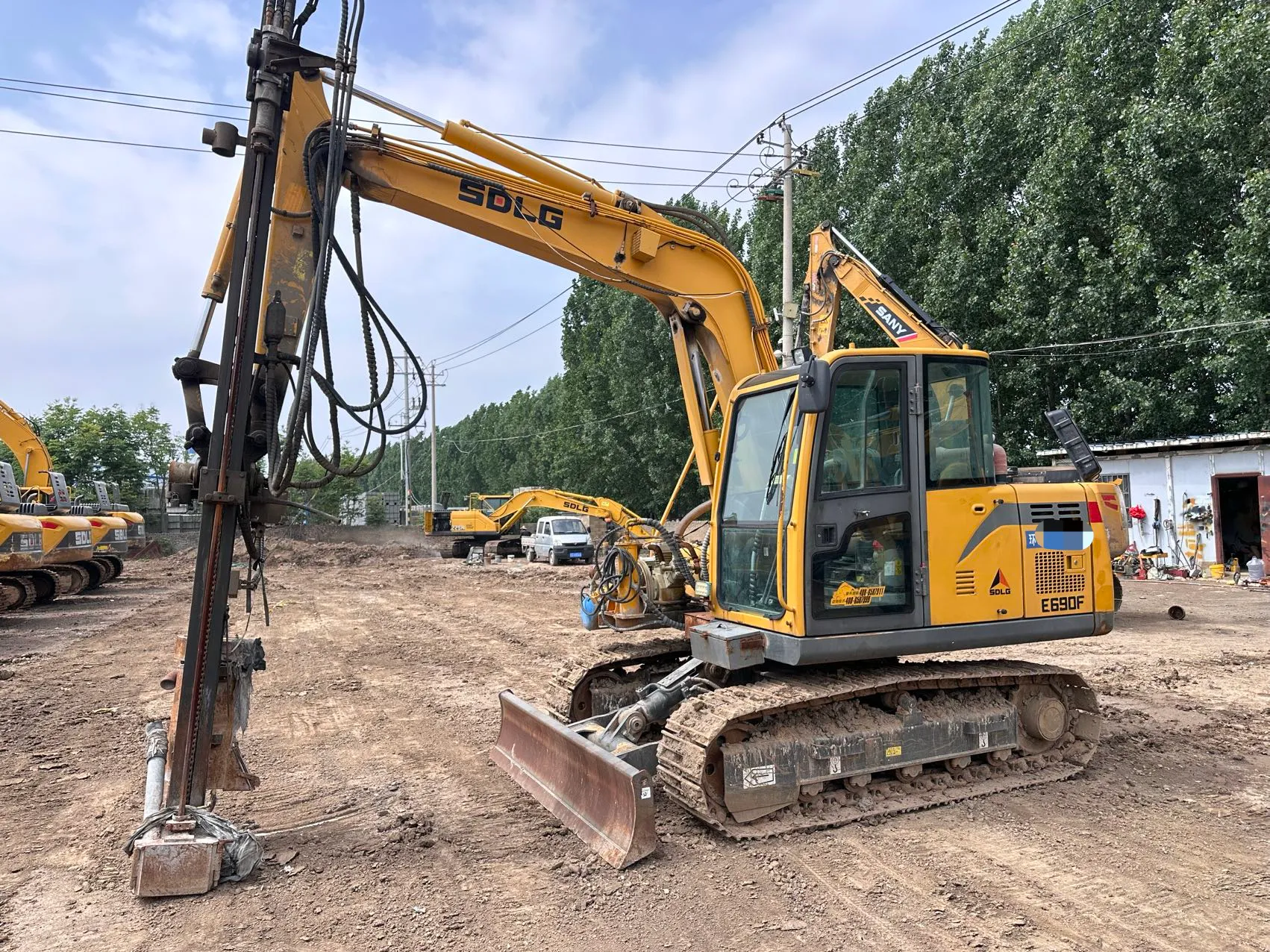 2019 used SDLG 90 Drill Conversion excavator - view 1