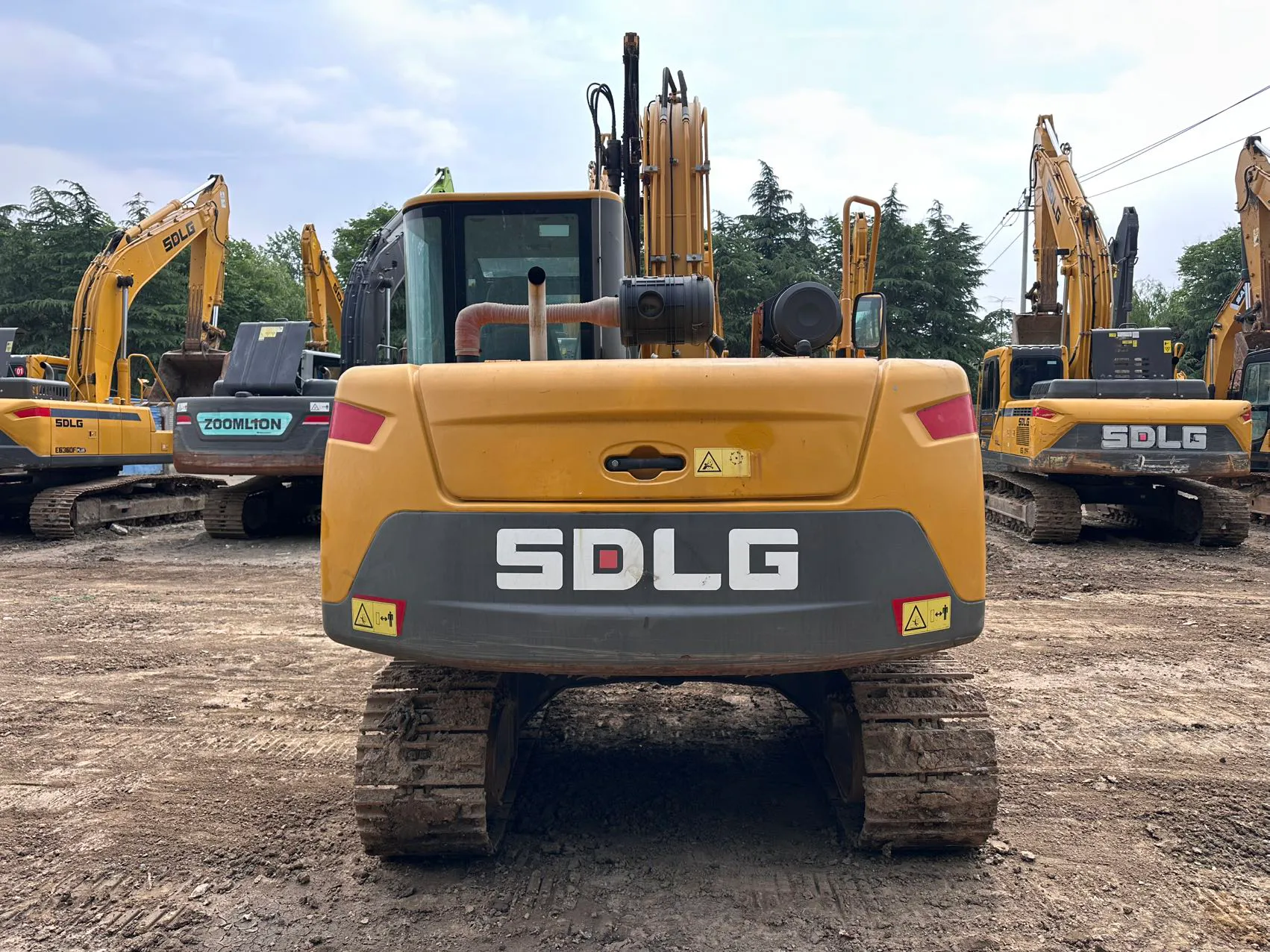 2019 used SDLG 90 Drill Conversion excavator - view 2