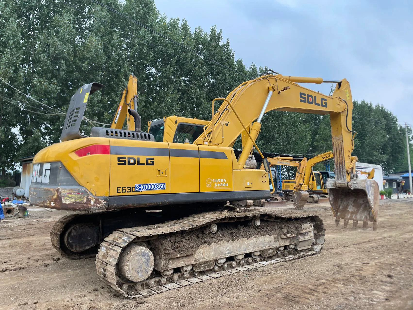 2020 used SDLG 300 excavator - view 4