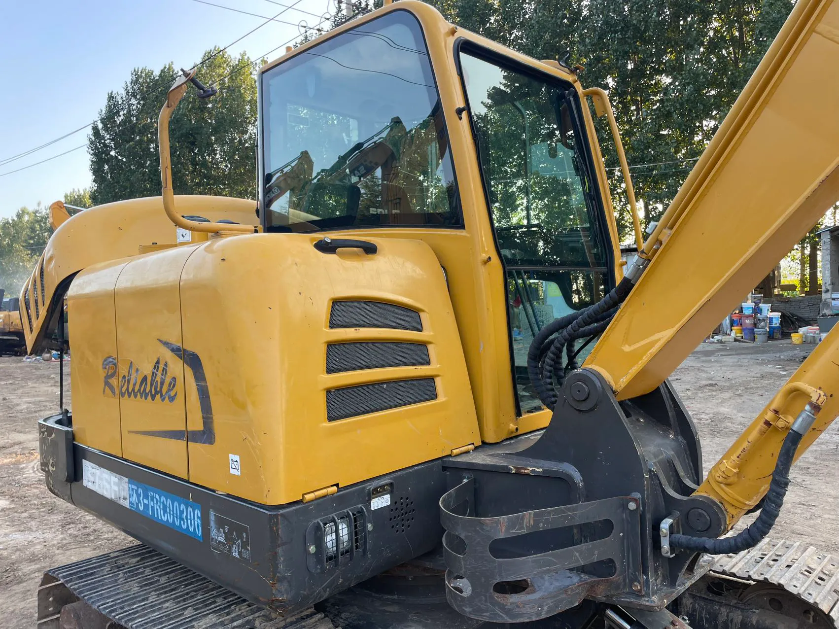 2020 used SDLG 60FL excavator - view 4
