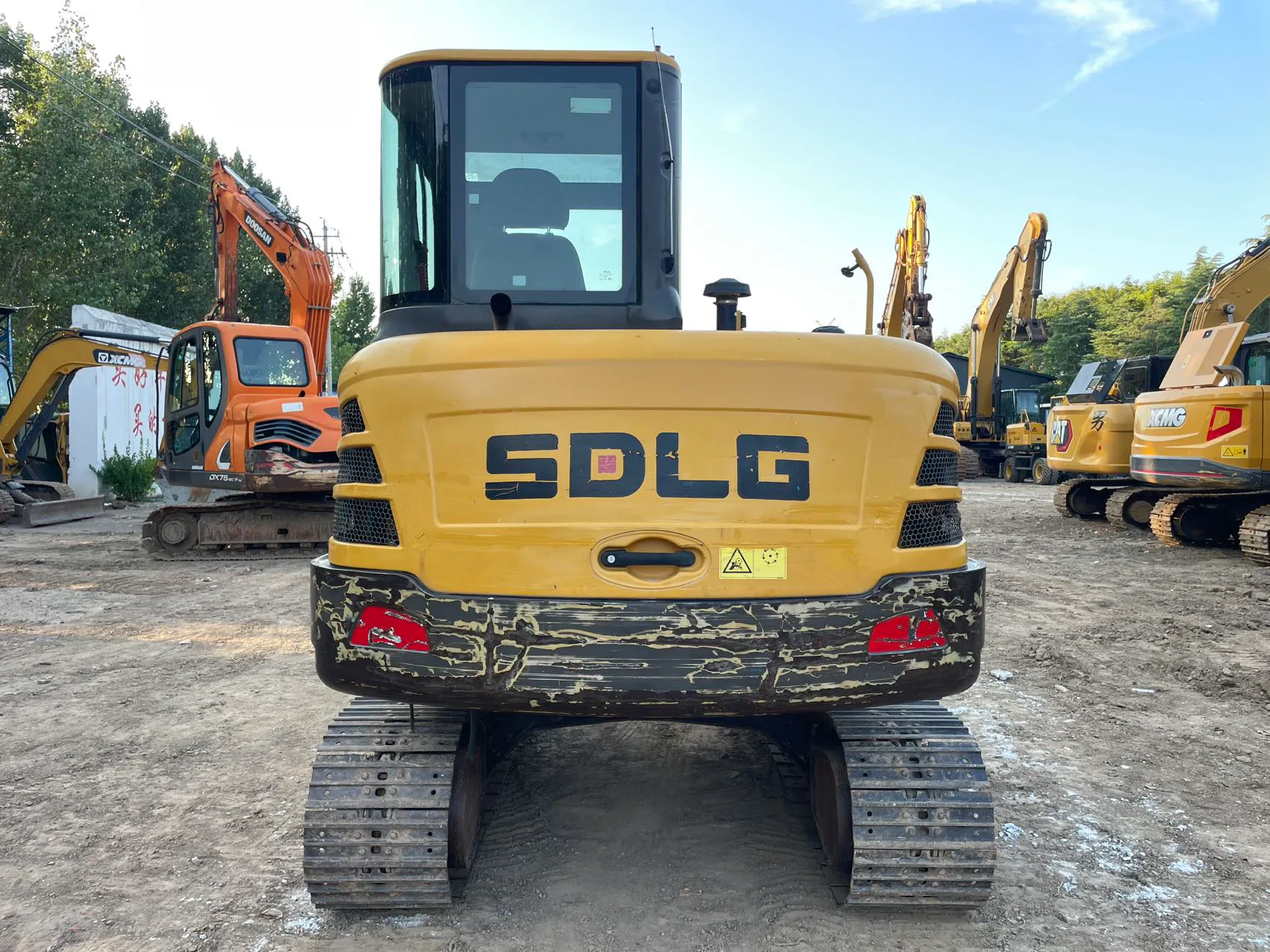 2020 used SDLG 60FL excavator - view 5