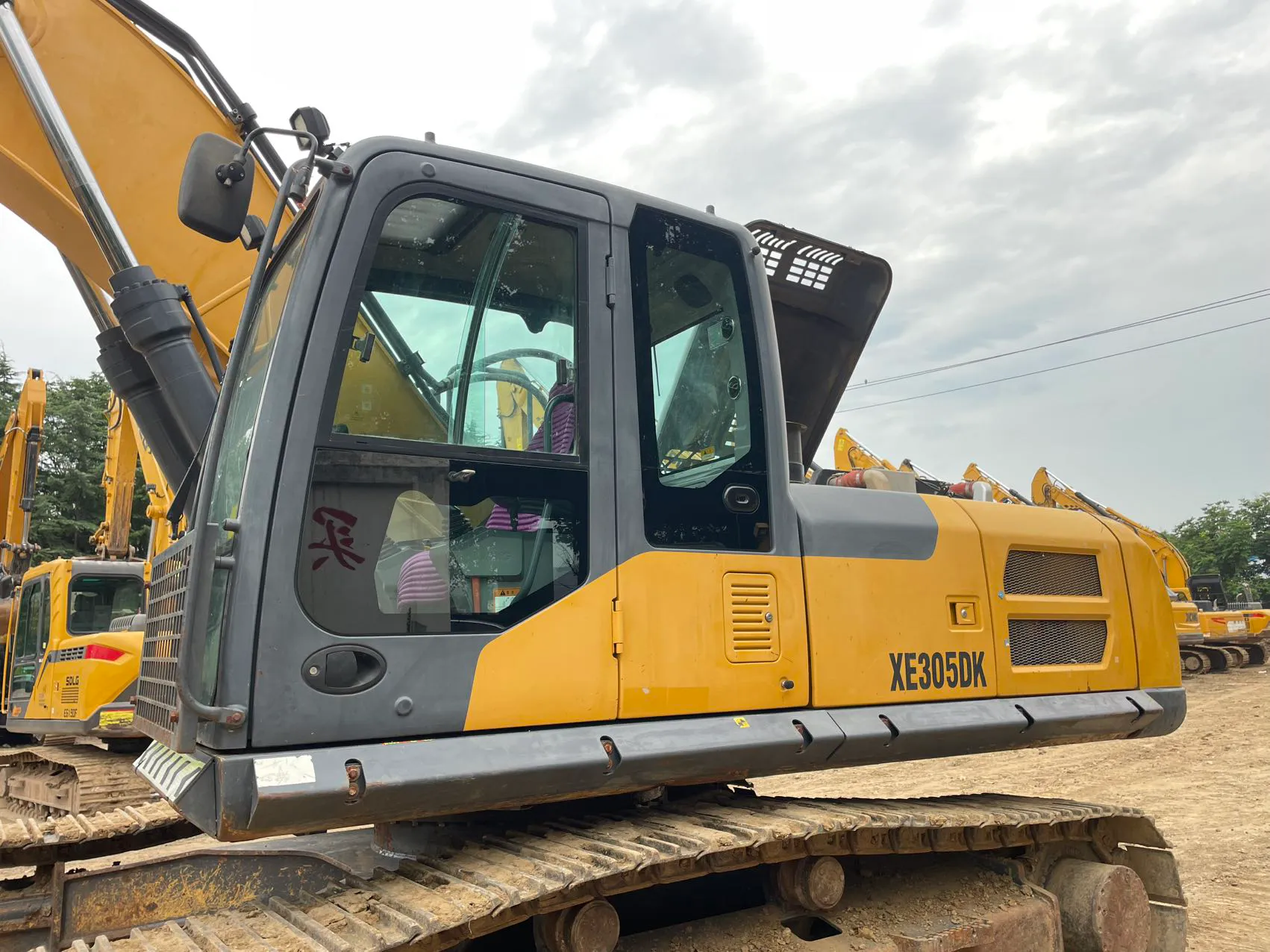 2020 used XCMG 270 excavator - view 3