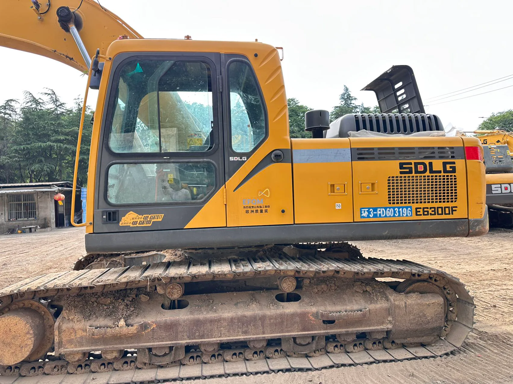 2021 used SDLG 225 excavator - view 5