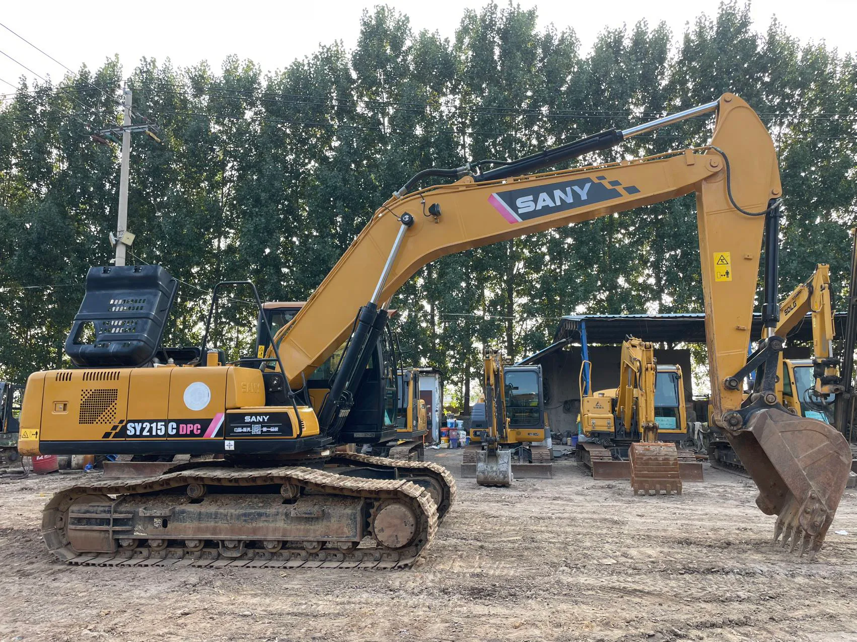 2021 used SANY 205 excavator - view 1