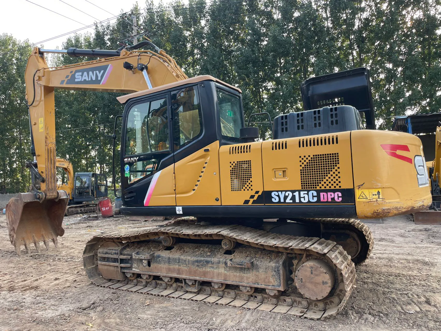 2021 used SANY 205 excavator - view 2