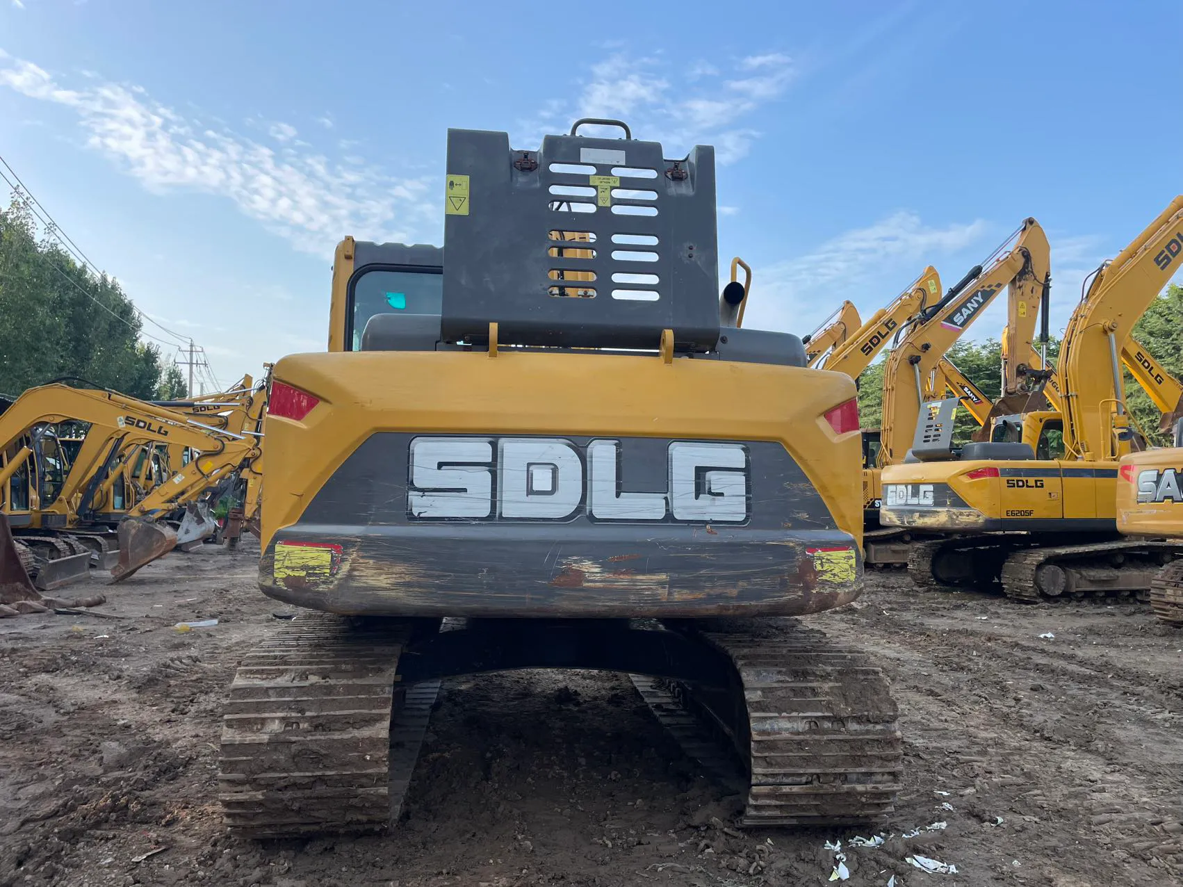 2021 used SDLG 150 excavator - view 5
