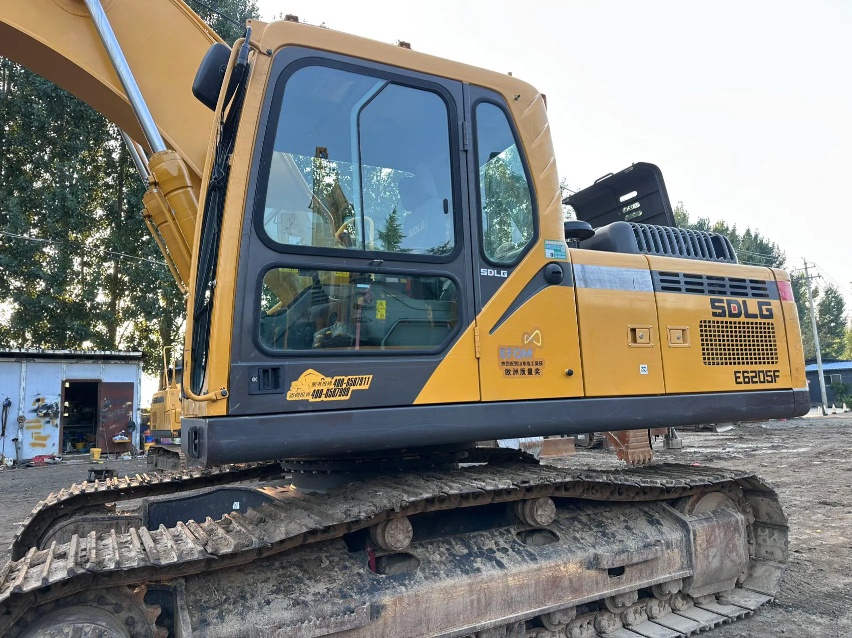2021 used SDLG 205 excavator - view 2