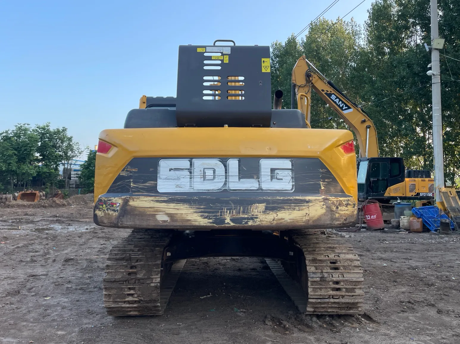 2021 used SDLG 205 excavator - view 5