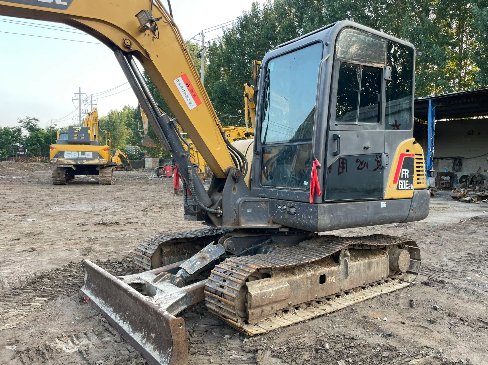 2021 used Lovol 60 excavator - view 2