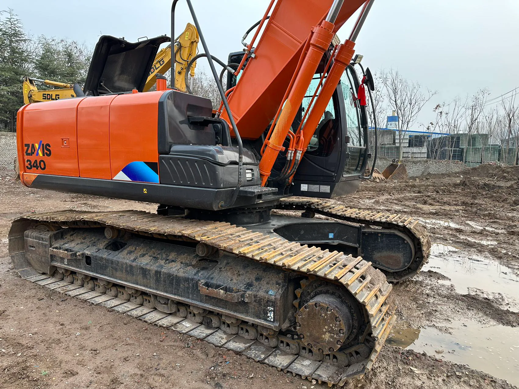 2022 used Hitachi ZX210 excavator - view 2