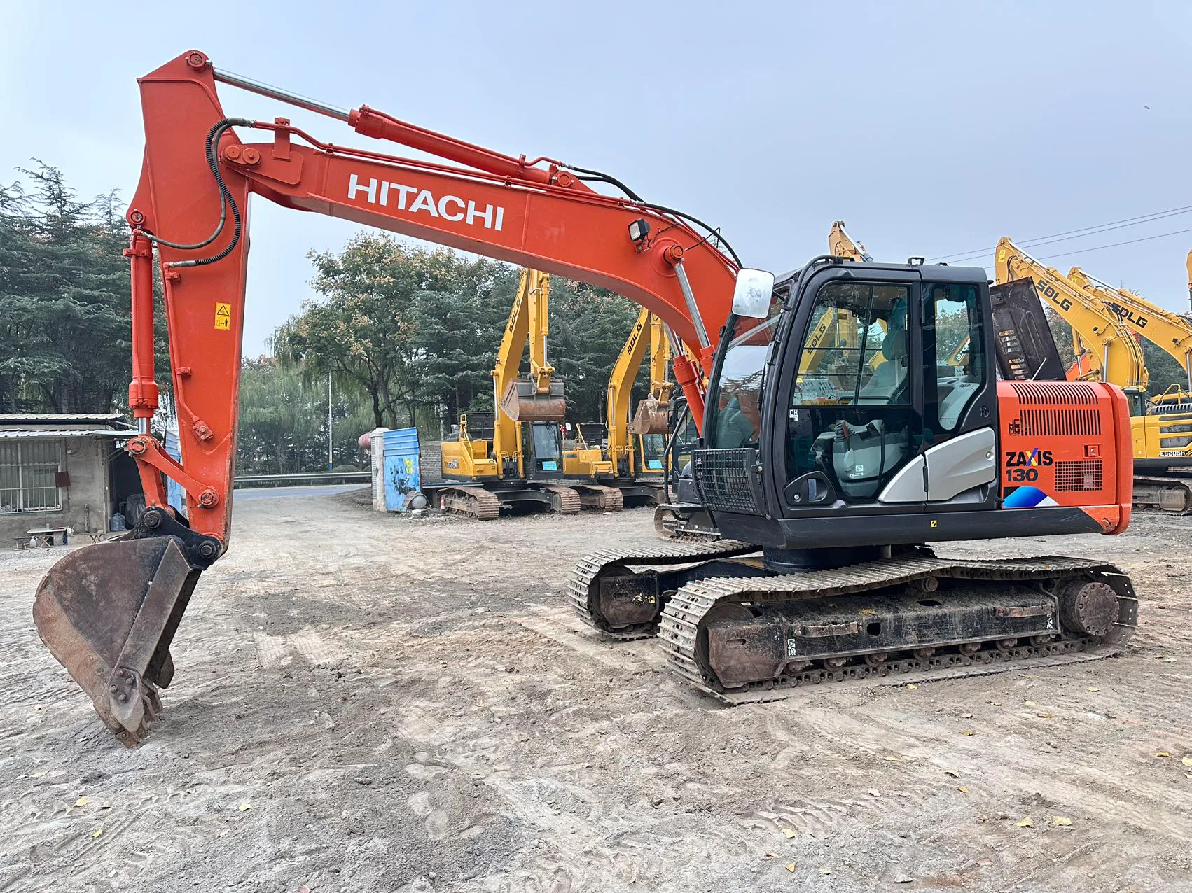 2022 used Hitachi ZX130 excavator - view 1