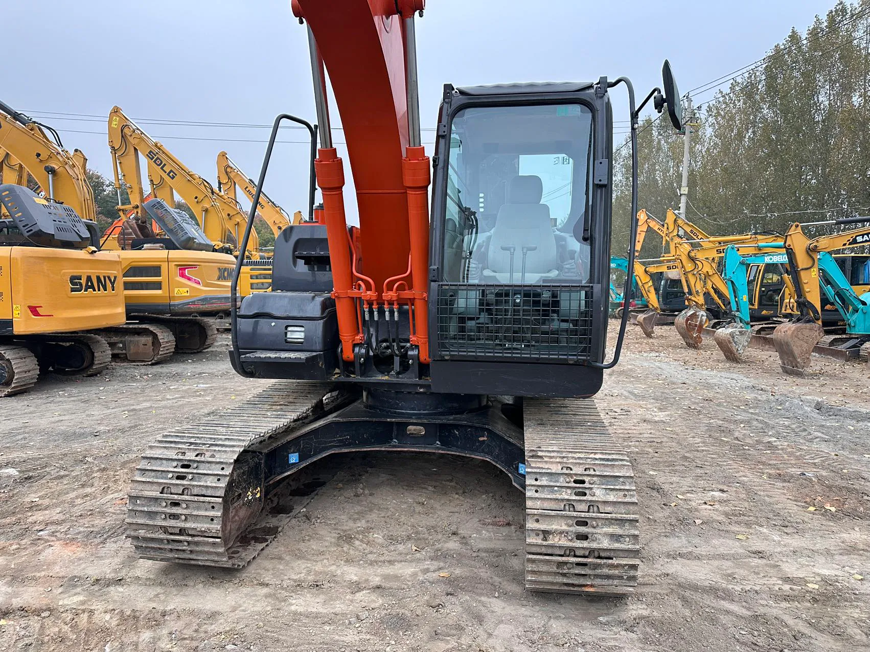 2022 used Hitachi ZX130 excavator - view 2