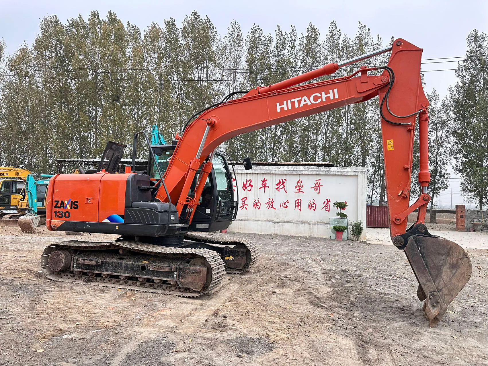 2022 used Hitachi ZX130 excavator - view 4