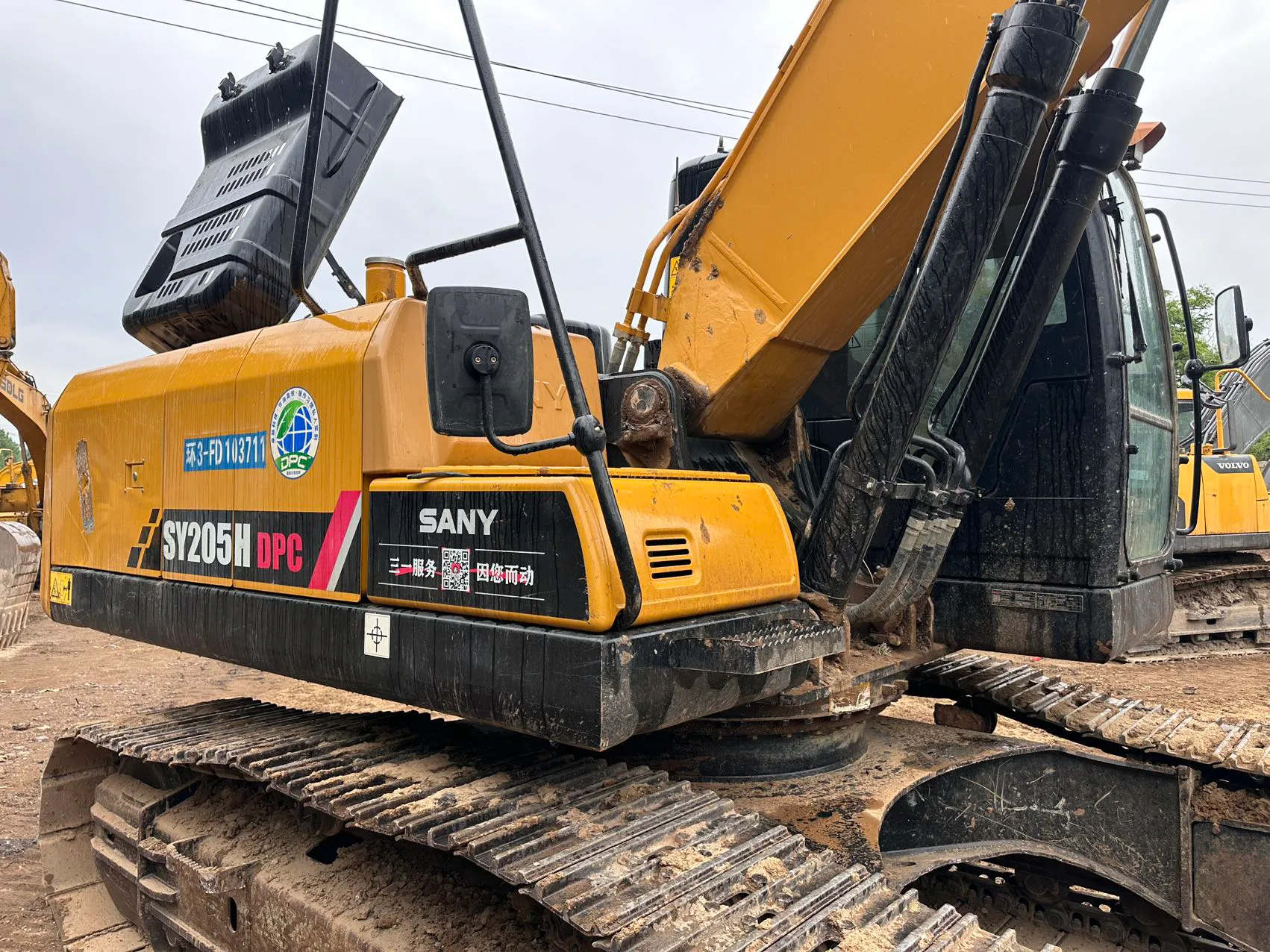 2023 used SANY 205H excavator - view 3