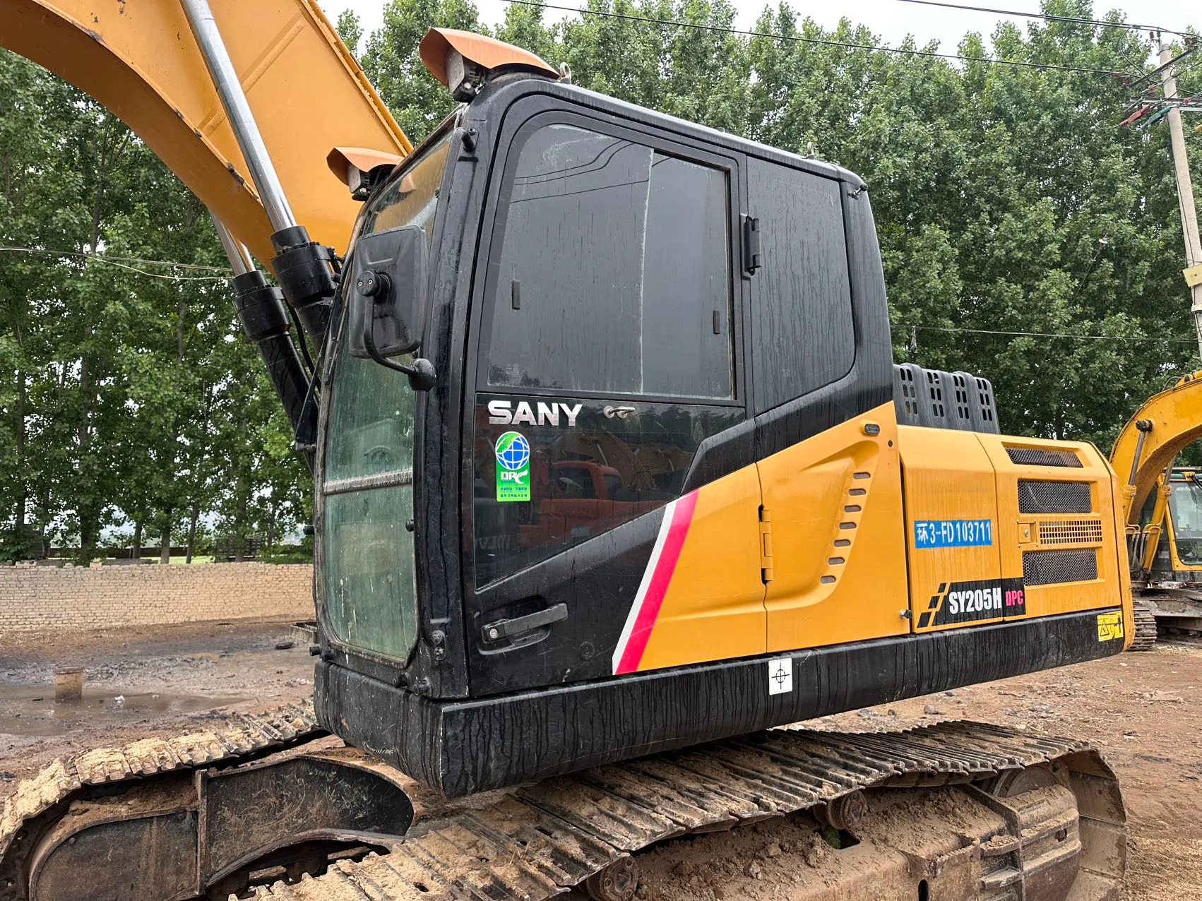 2023 used SANY 205H excavator - view 4