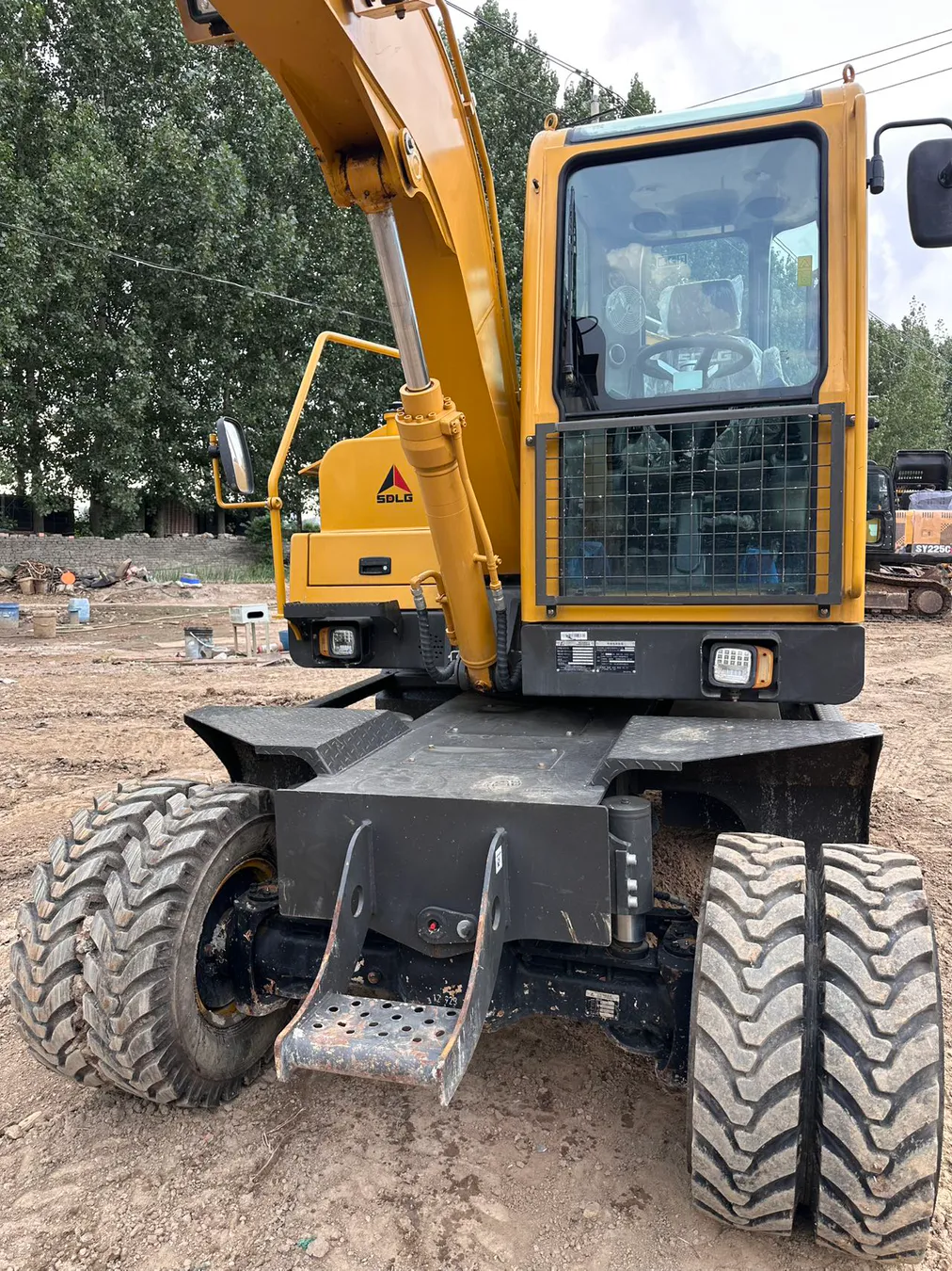 2024 used SDLG 80 Wheeled excavator - view 1