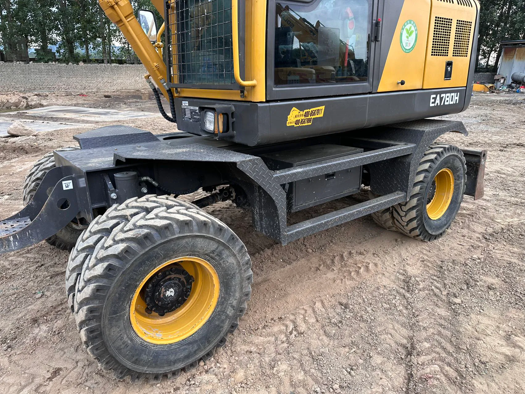 2024 used SDLG 80 Wheeled excavator - view 5