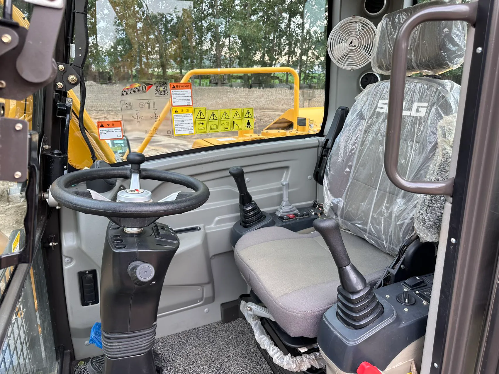 2024 used SDLG 80 Wheeled excavator - view 12