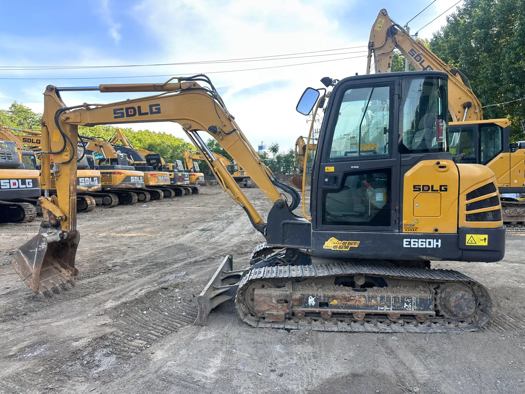 2024 used SDLG 60H excavator - view 2
