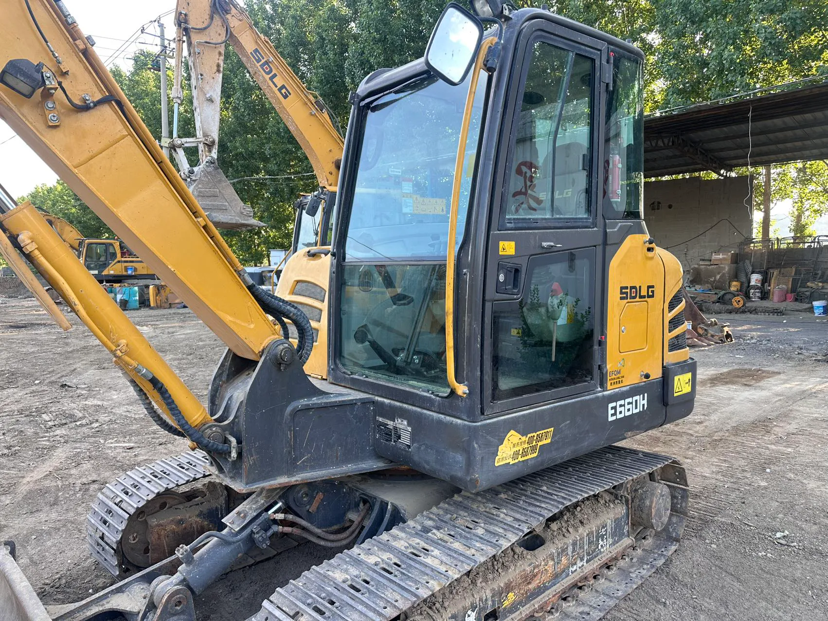2024 used SDLG 60H excavator - view 3