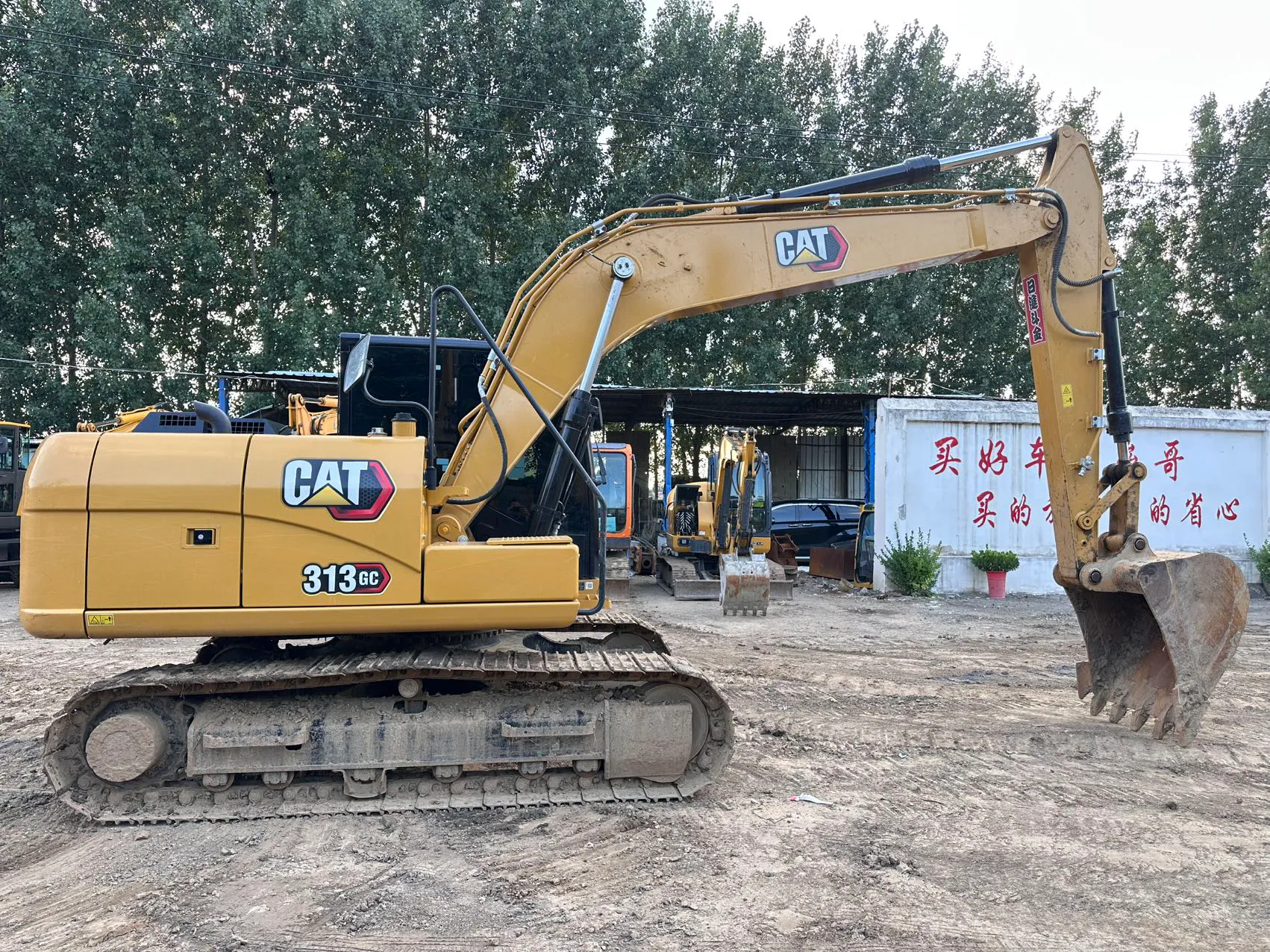 2025 used Caterpillar 313GC excavator - view 1