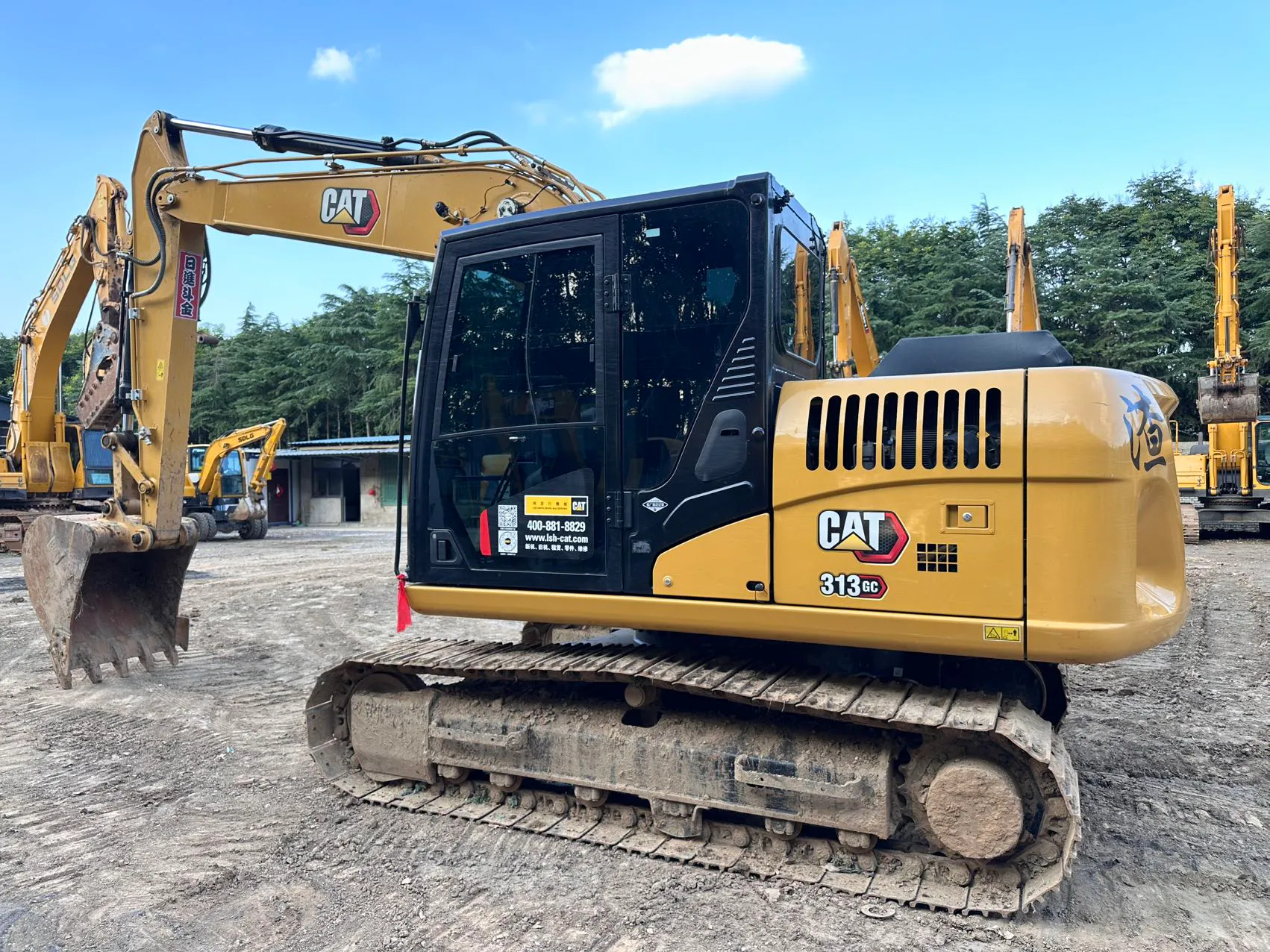 2025 used Caterpillar 313GC excavator - view 2