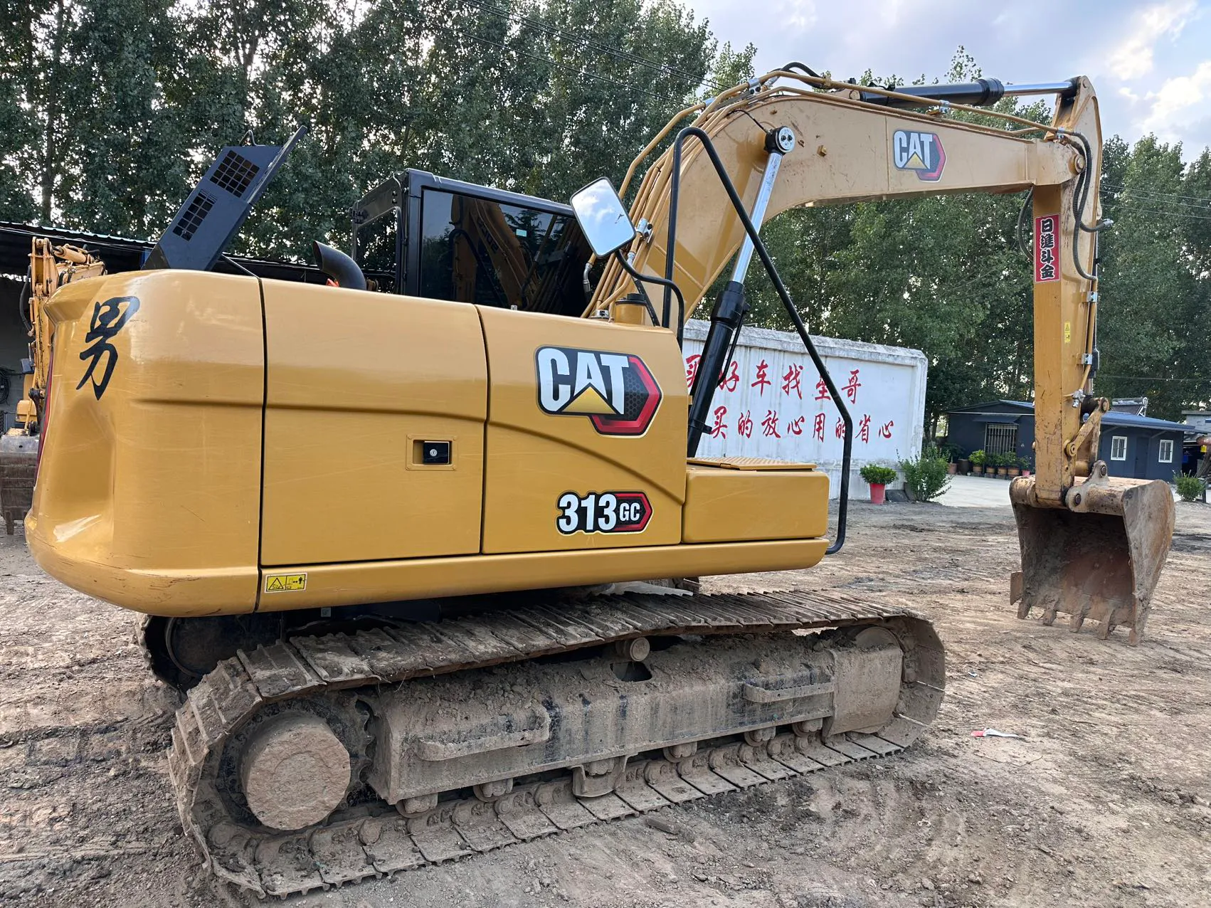 2025 used Caterpillar 313GC excavator - view 3
