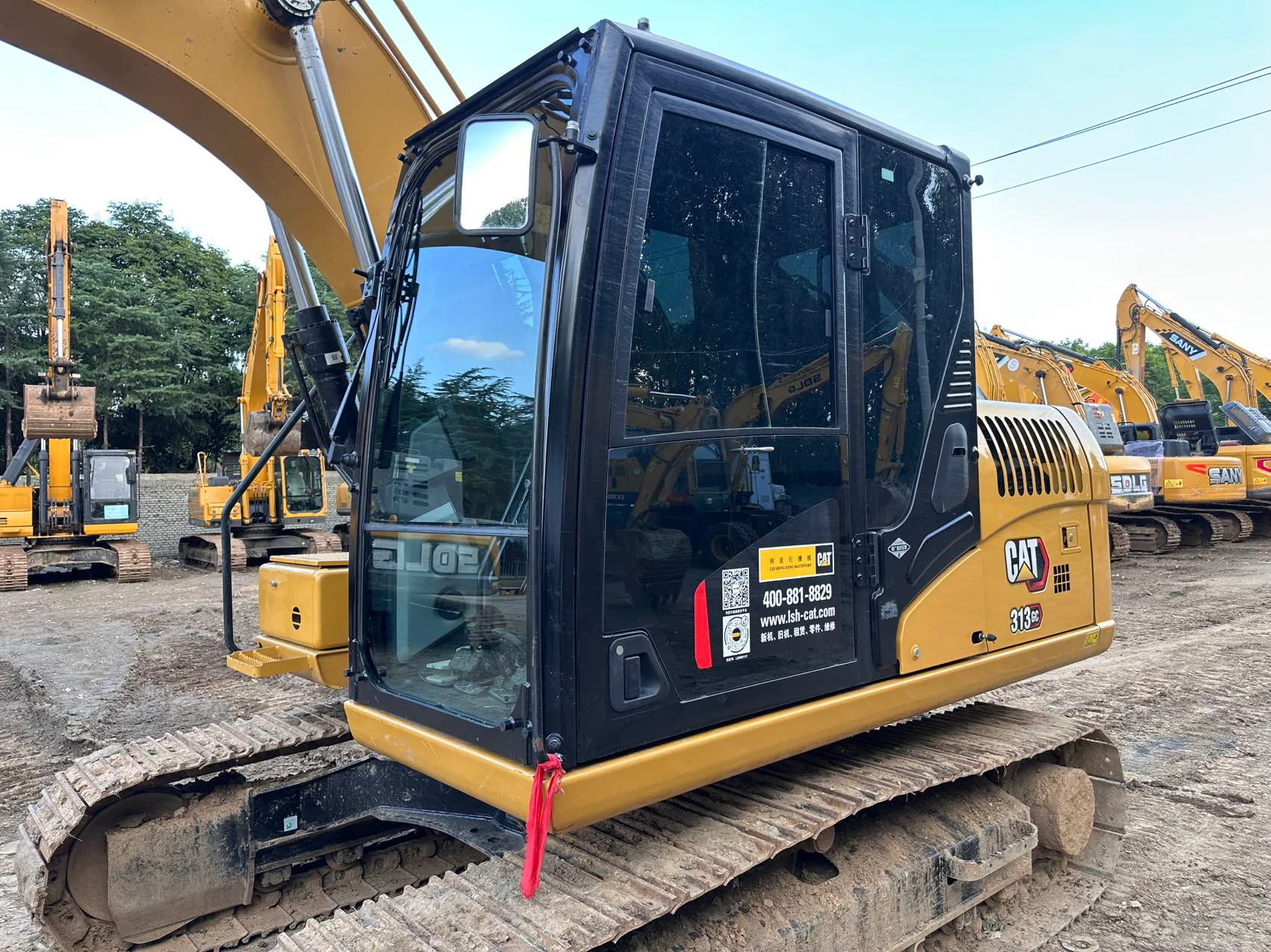 2025 used Caterpillar 313GC excavator - view 6