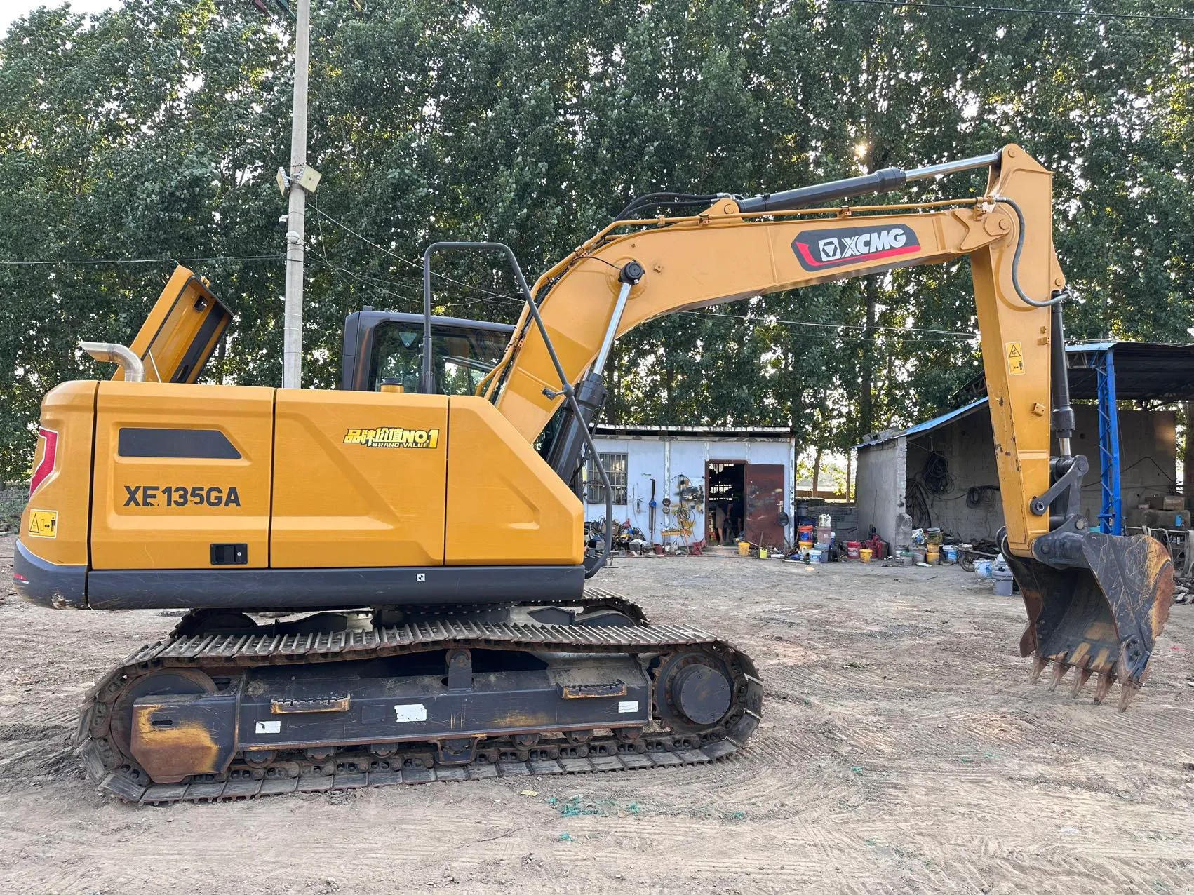 2025 used XCMG 135 excavator - view 5