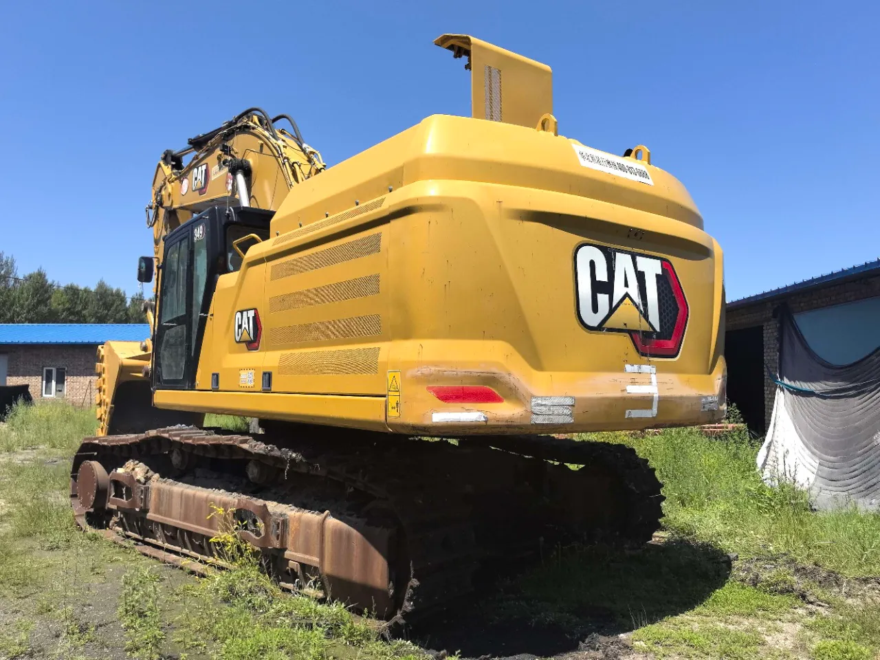 null used Caterpillar 349 excavator - view 3